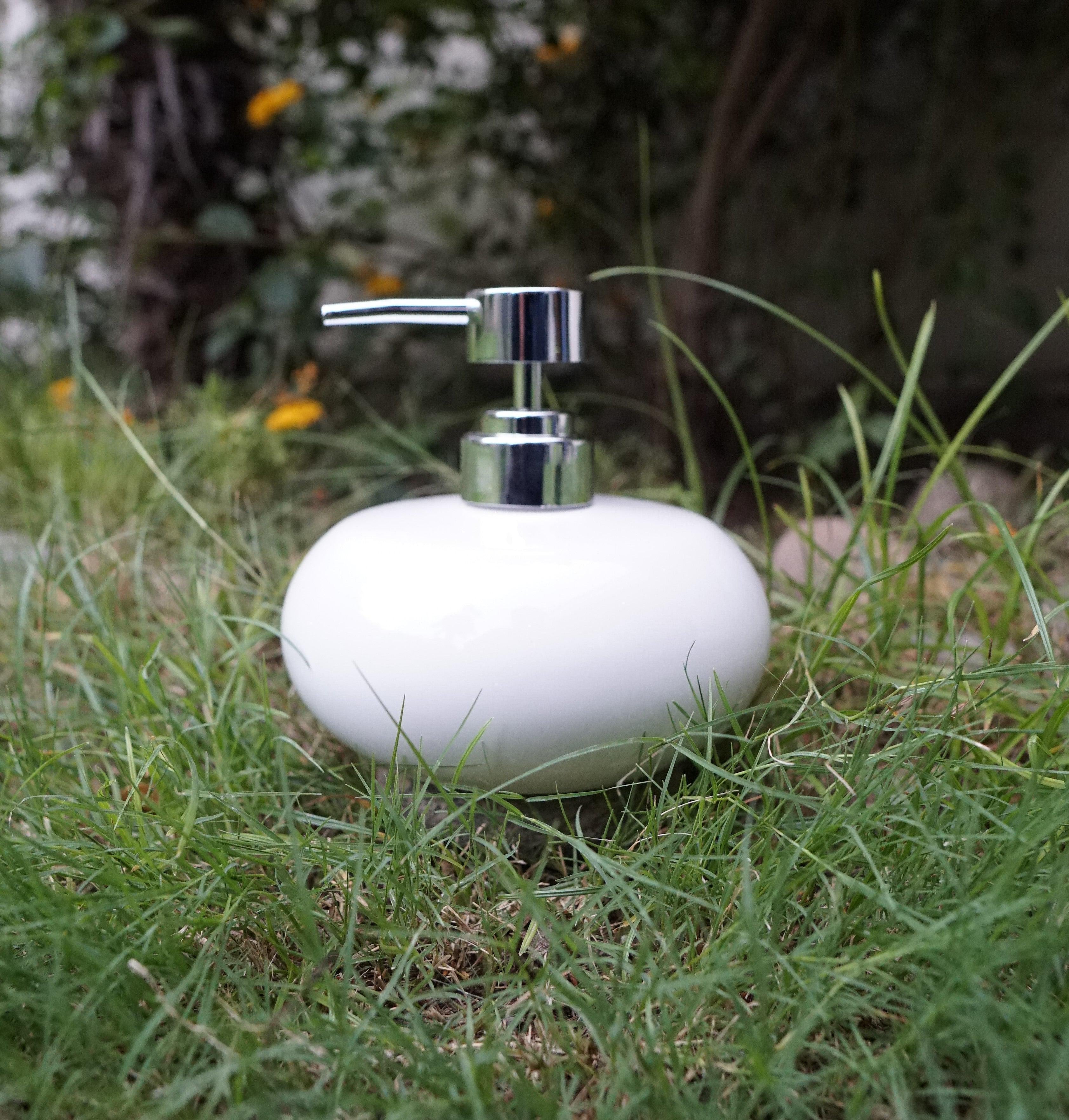 Round Ceramic Soap Dispenser-DIVERSITY