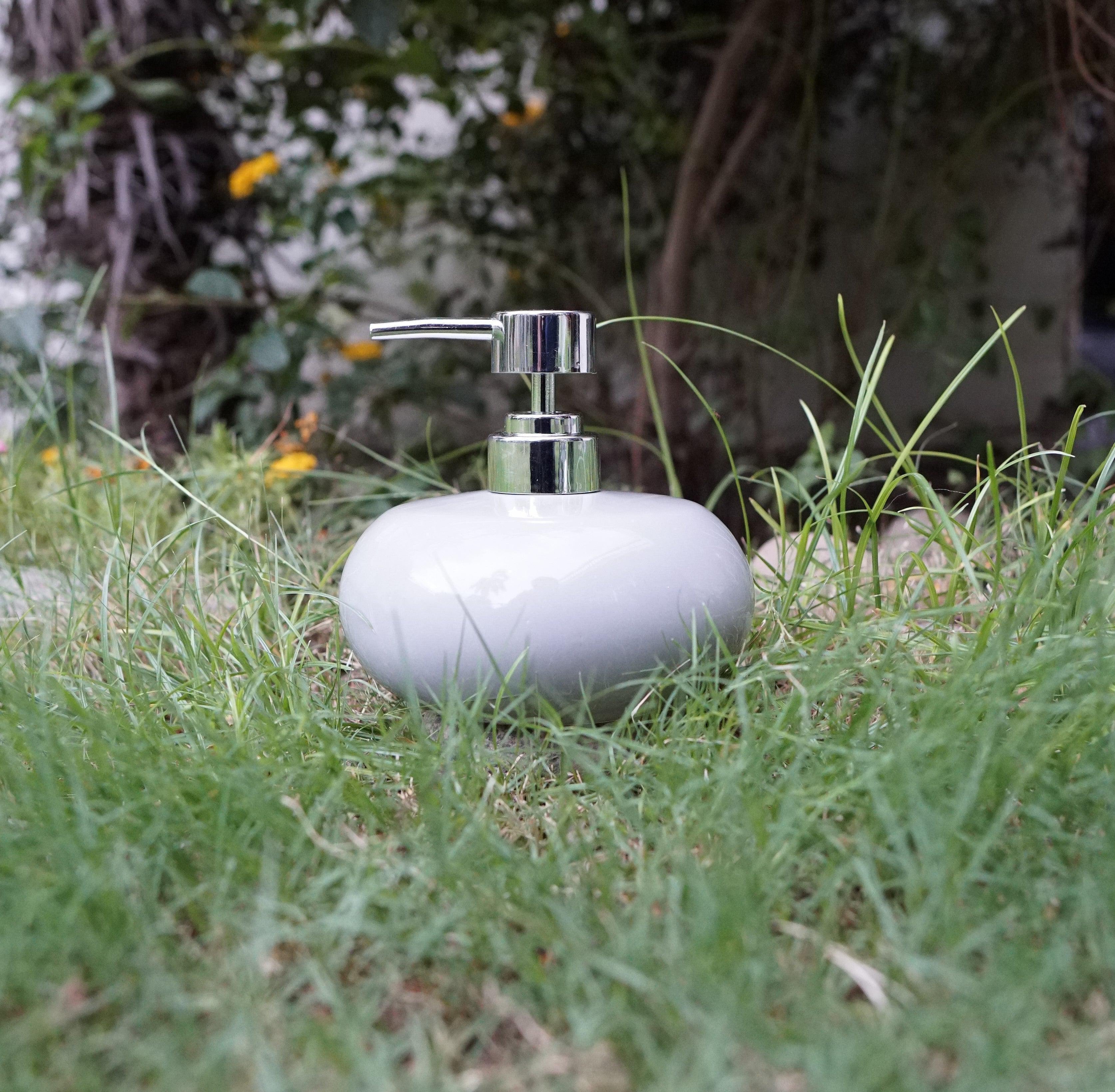 Round Ceramic Soap Dispenser-DIVERSITY