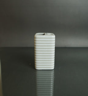 Ceramic Bathroom Set - White Circles