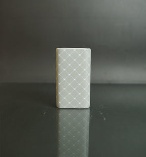 Ceramic Bathroom Set - Grey Pattern