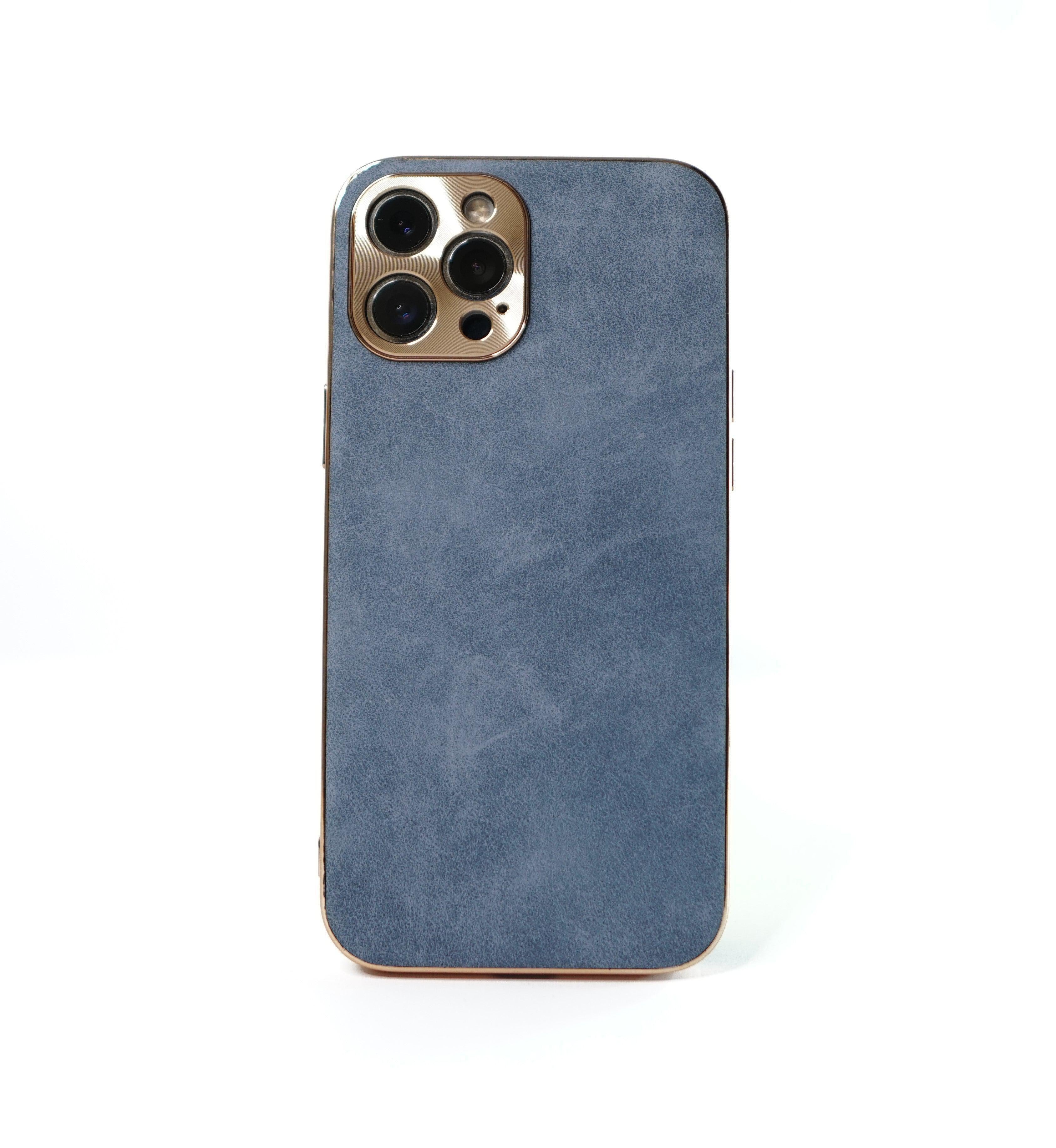 Suede Leather iPhone Case