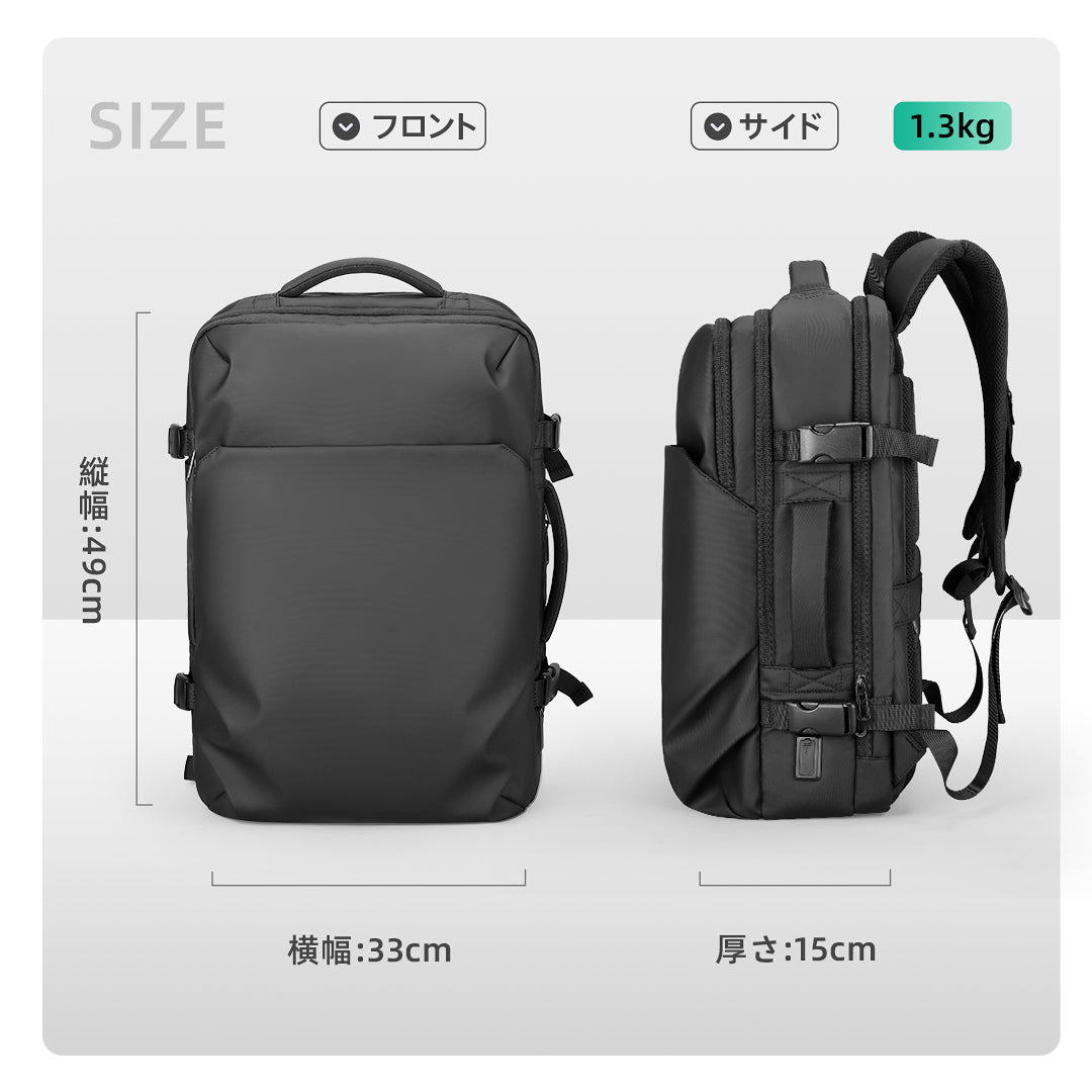 MARK RYDEN - Mochila I Versatile Backpack - Black