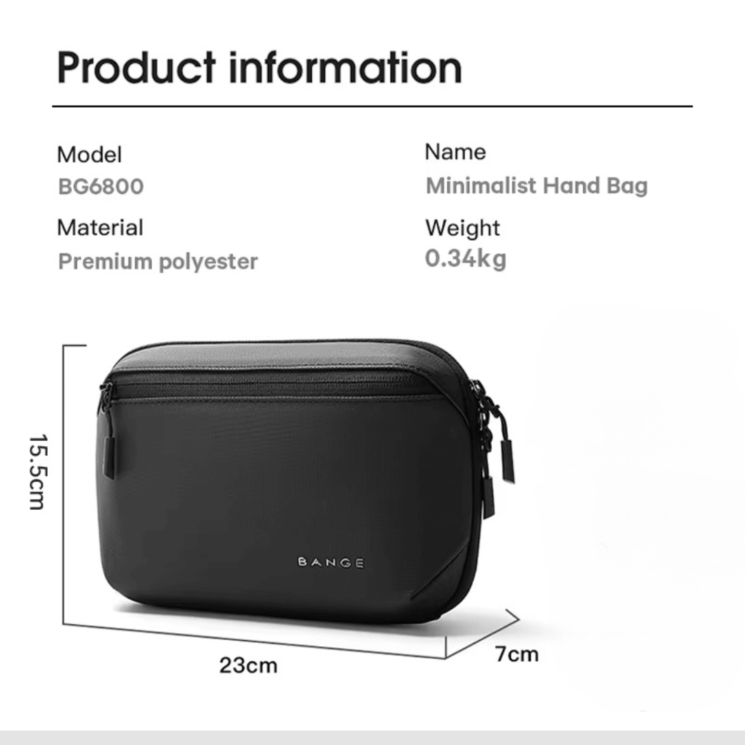 BANGE Multi Layers Tech Storage Bag - Black