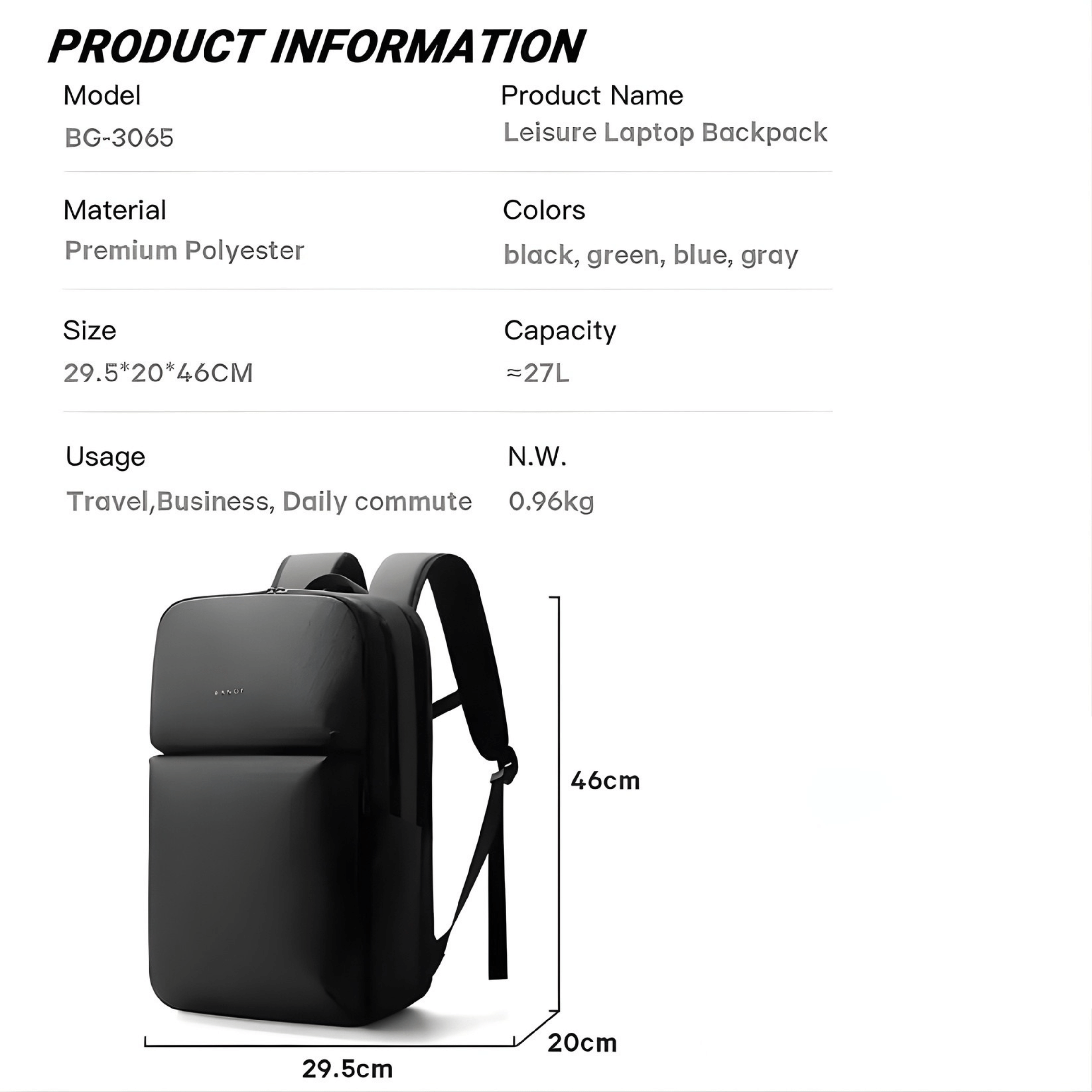 BANGE - Rift Backpack