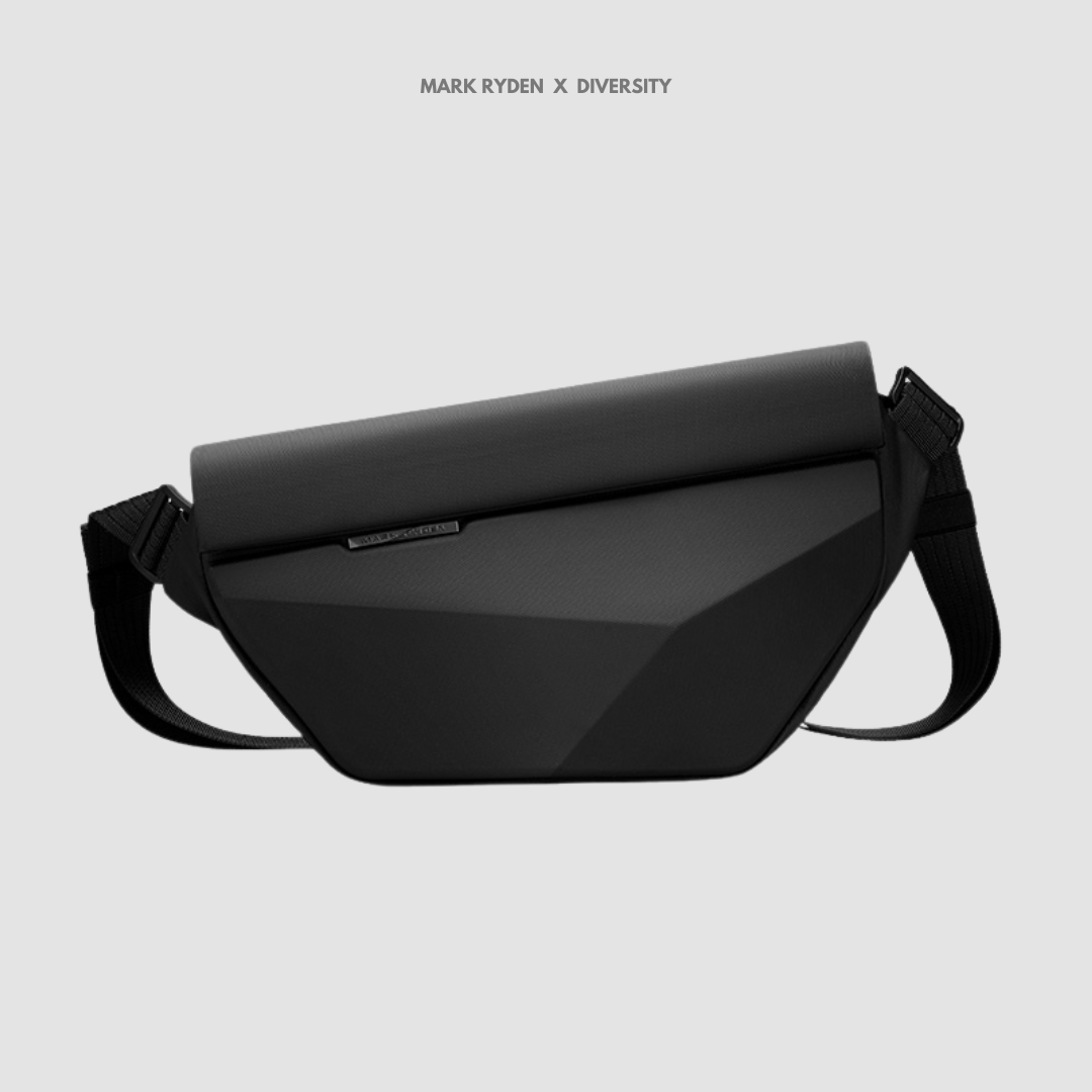 MARK RYDEN - Diamond Facets Sling Bag - Black