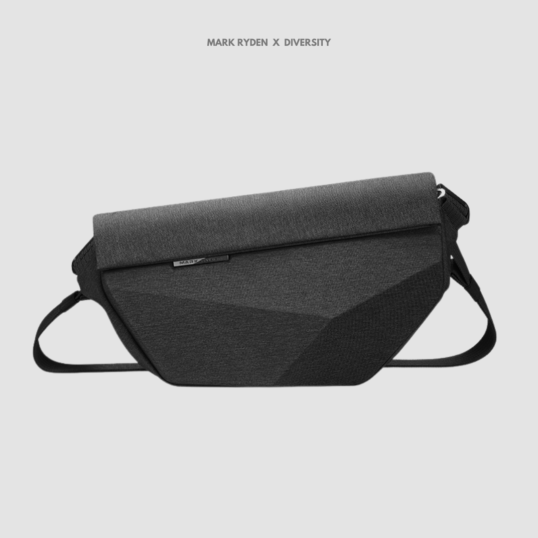 MARK RYDEN - Diamond Facets Sling Bag - JY Black