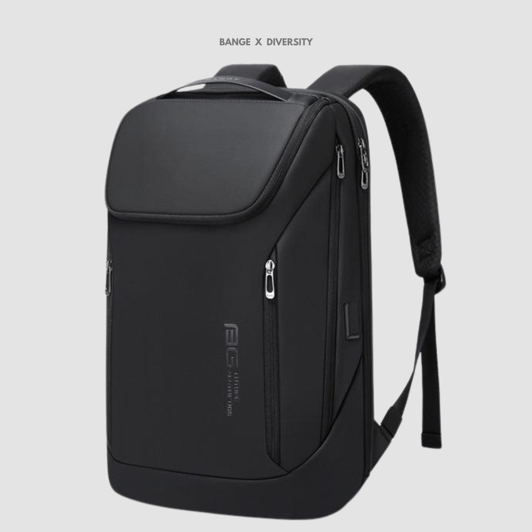 BANGE - Ultimate Travel Laptop Backpack - Black