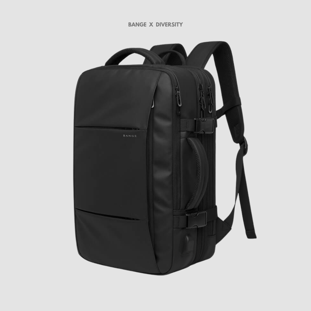 BANGE Digital Nomad Travel Backpack - Black