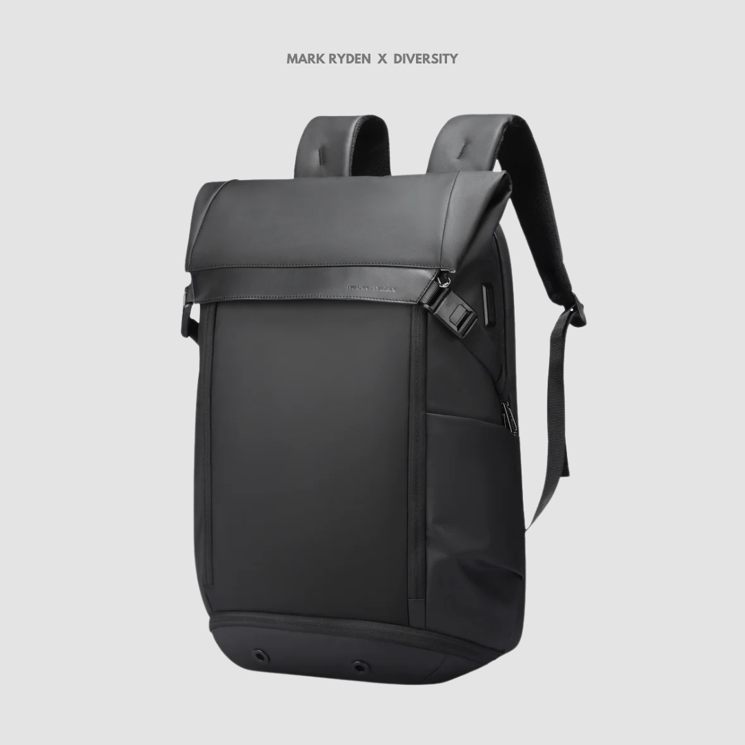 MARK RYDEN - Urban Travel Multifunctional Backpack - Black