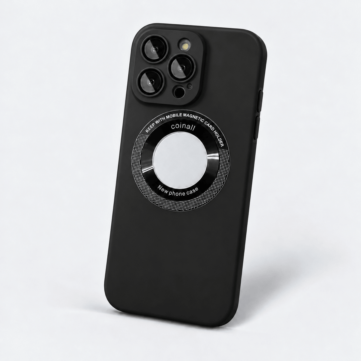 Coinall iPhone Case - Black
