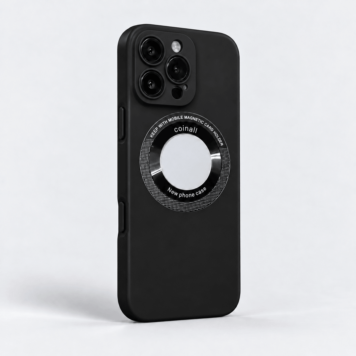 Coinall iPhone Case - Black