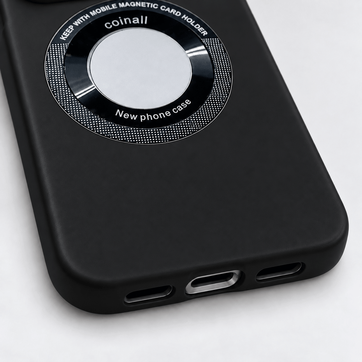 Coinall iPhone Case - Black