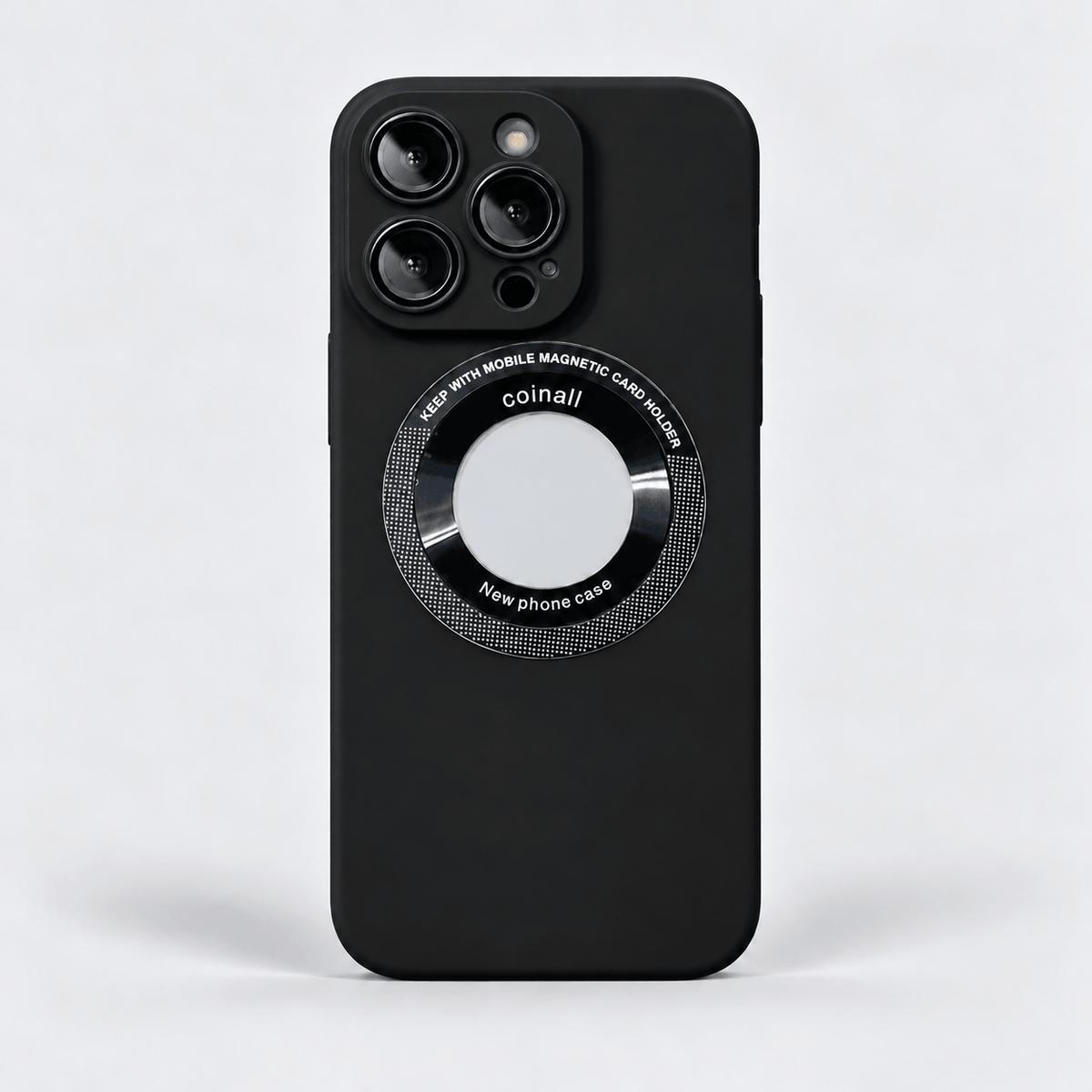 Coinall iPhone Case - Black