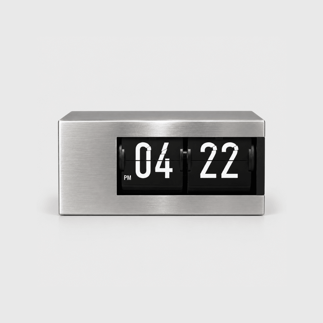 #Color_Silver - Clock & Calendar