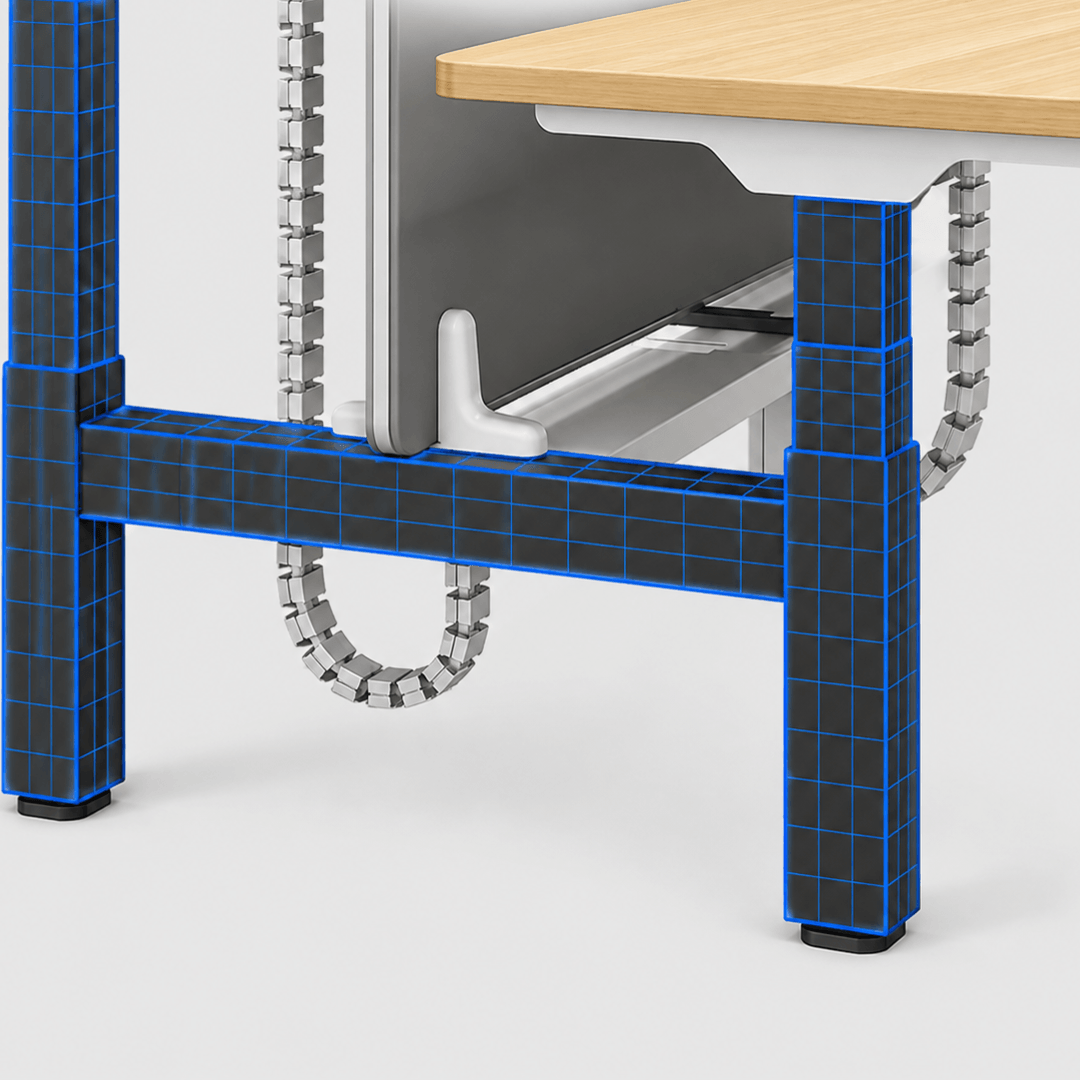 Flexispot E7H -  4 Motor Dual Bench Two-Person Standing Desk