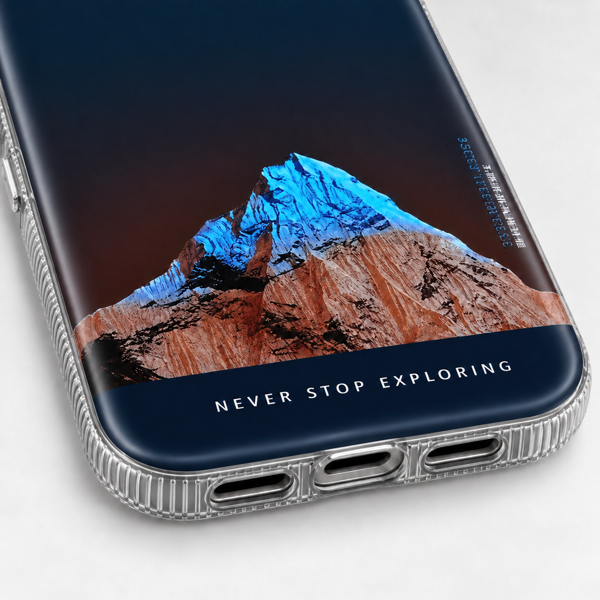 Mountain iPhone Case - Blue