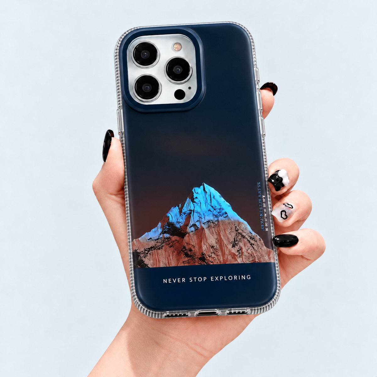 Mountain iPhone Case - Blue