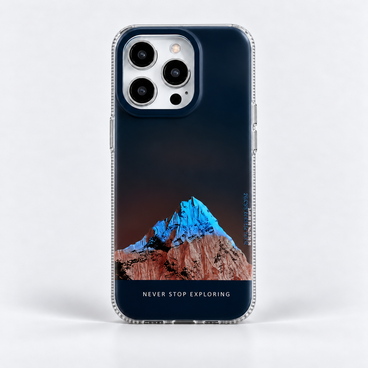 Mountain iPhone Case - Blue