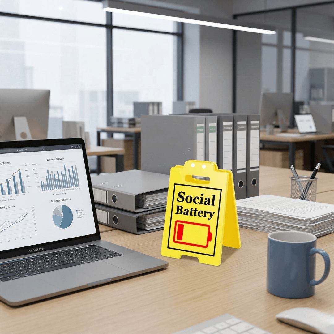 Funny Caution Desk Signs