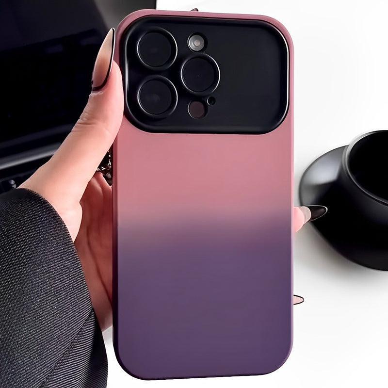 Gradient Silicone Wide Lens iPhone Case