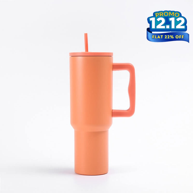 40oz Insulated Stainless Steel Tumbler - Coral