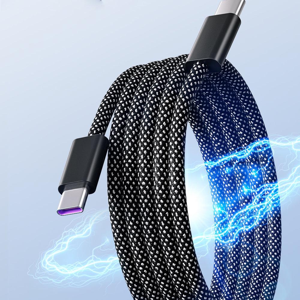 Braided Magnetic 66W Charging Cable