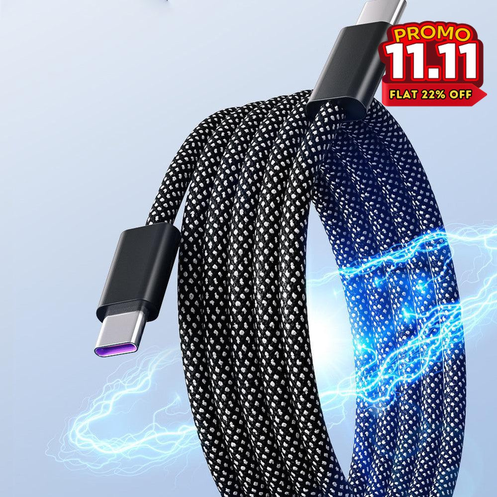 Braided Magnetic 66W Charging Cable-DIVERSITY