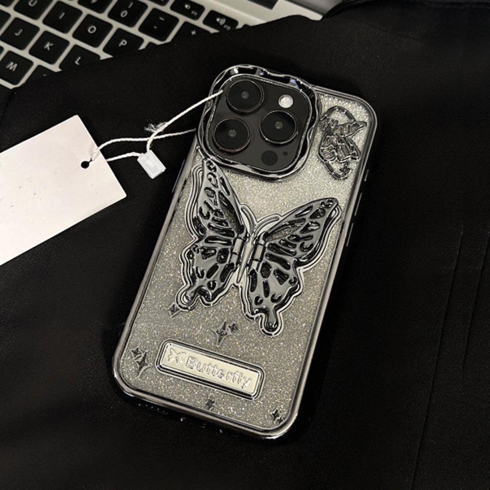 3D Butterfly Wings Stand iPhone Case