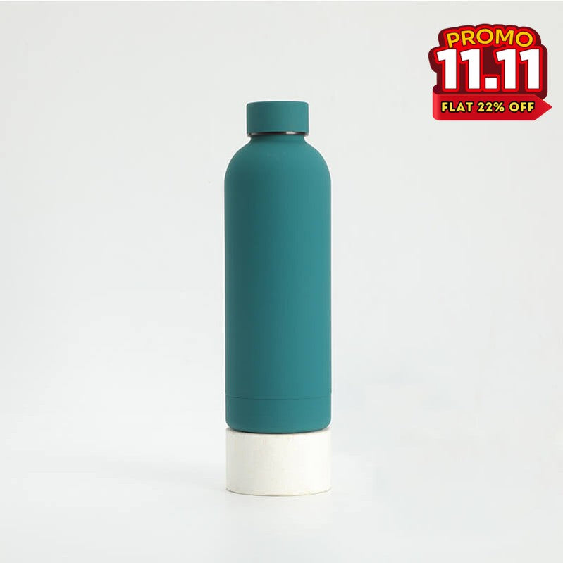 Matte Water Bottle - Green