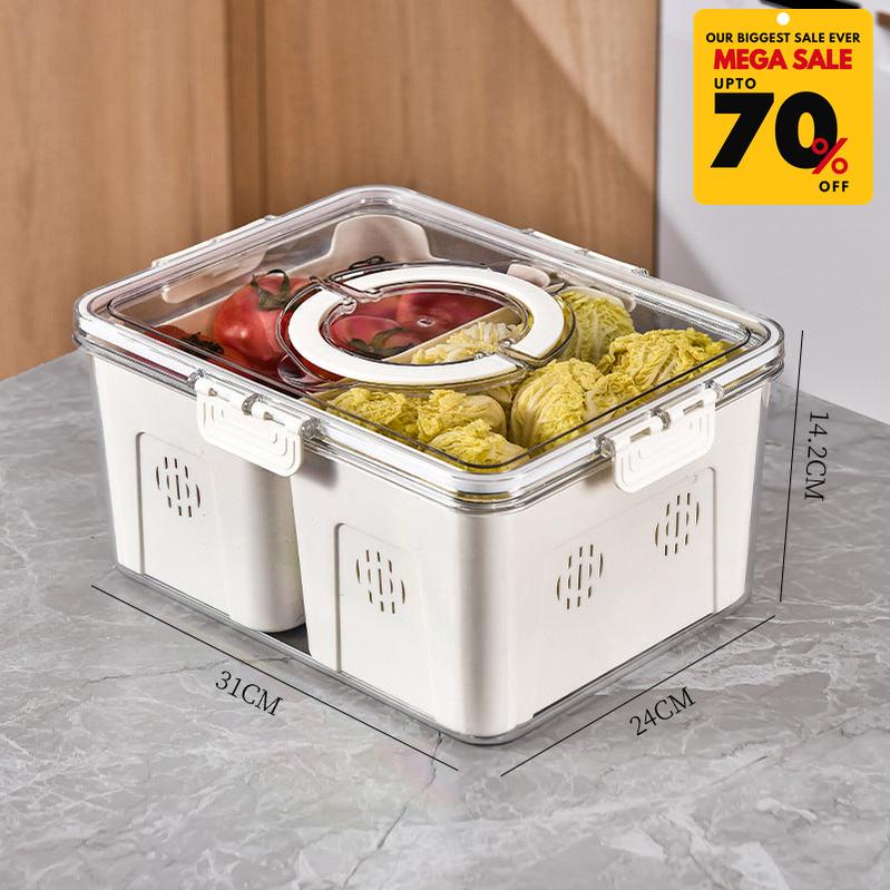 Food Storage Containers With Drain Basket