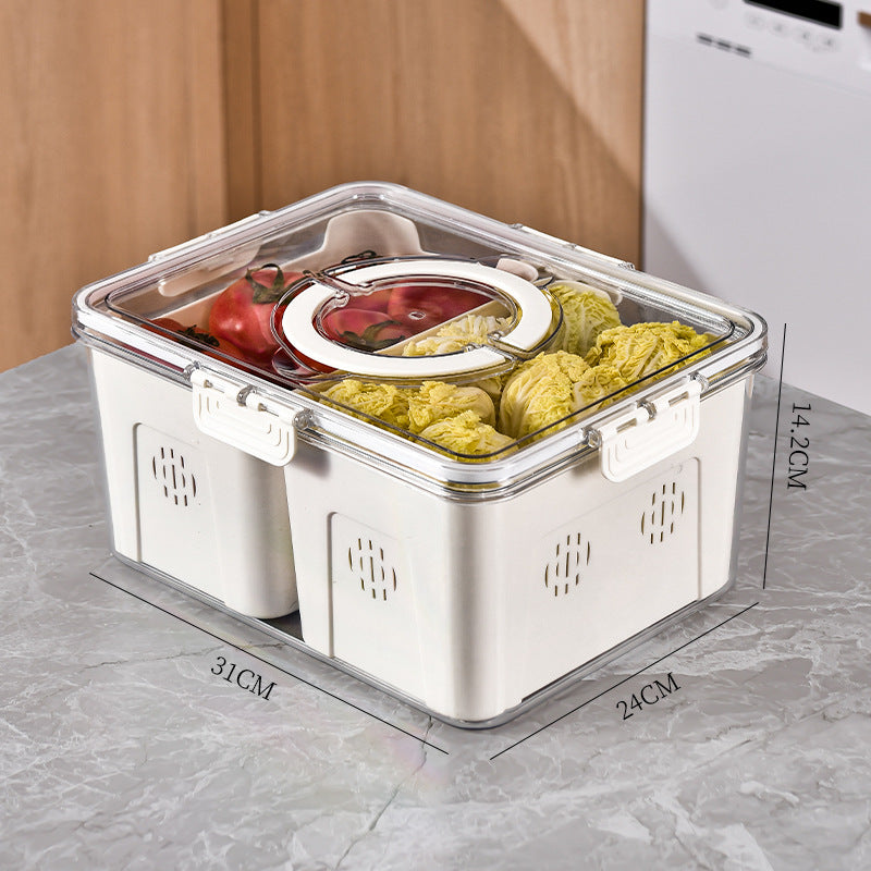 Food Storage Containers With Drain Basket