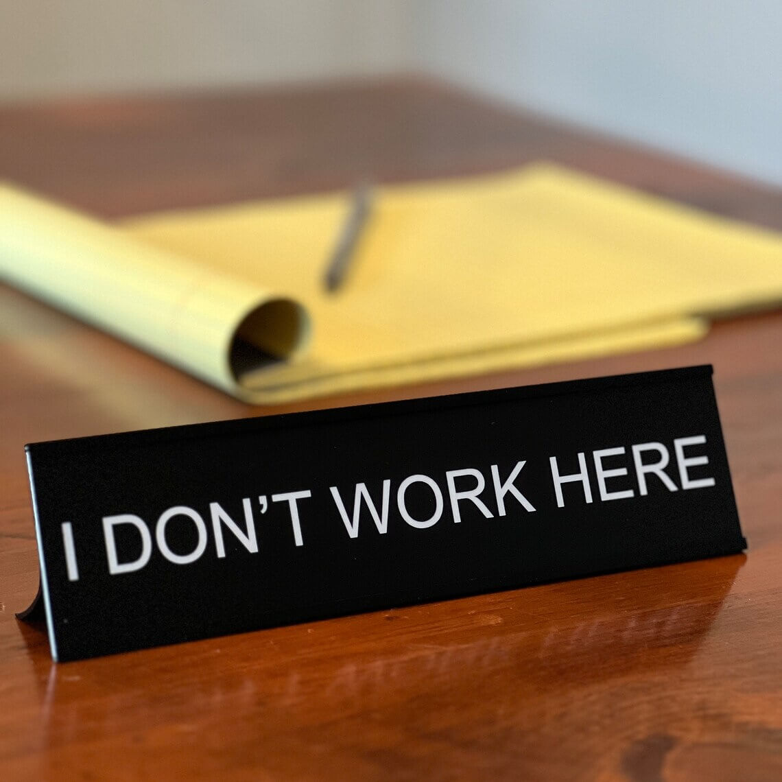 Funny Desk Name Plate