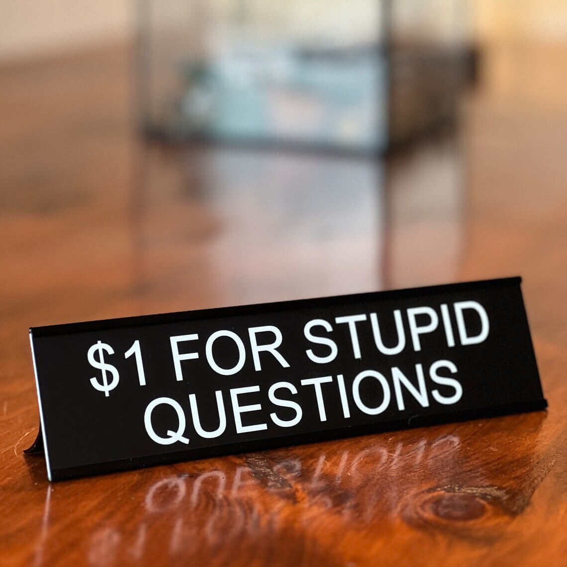 Funny Desk Name Plate