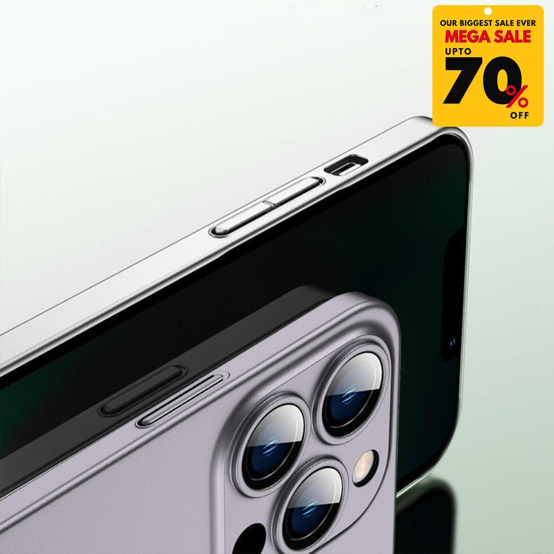 Matte Black Silicone iPhone Case