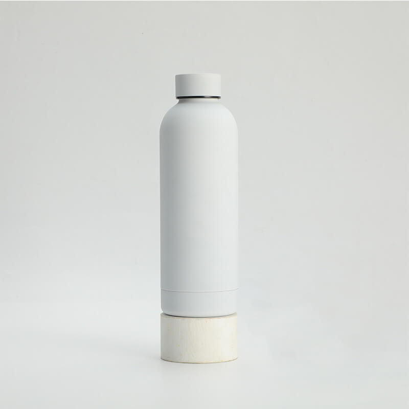 Matte Water Bottle - White