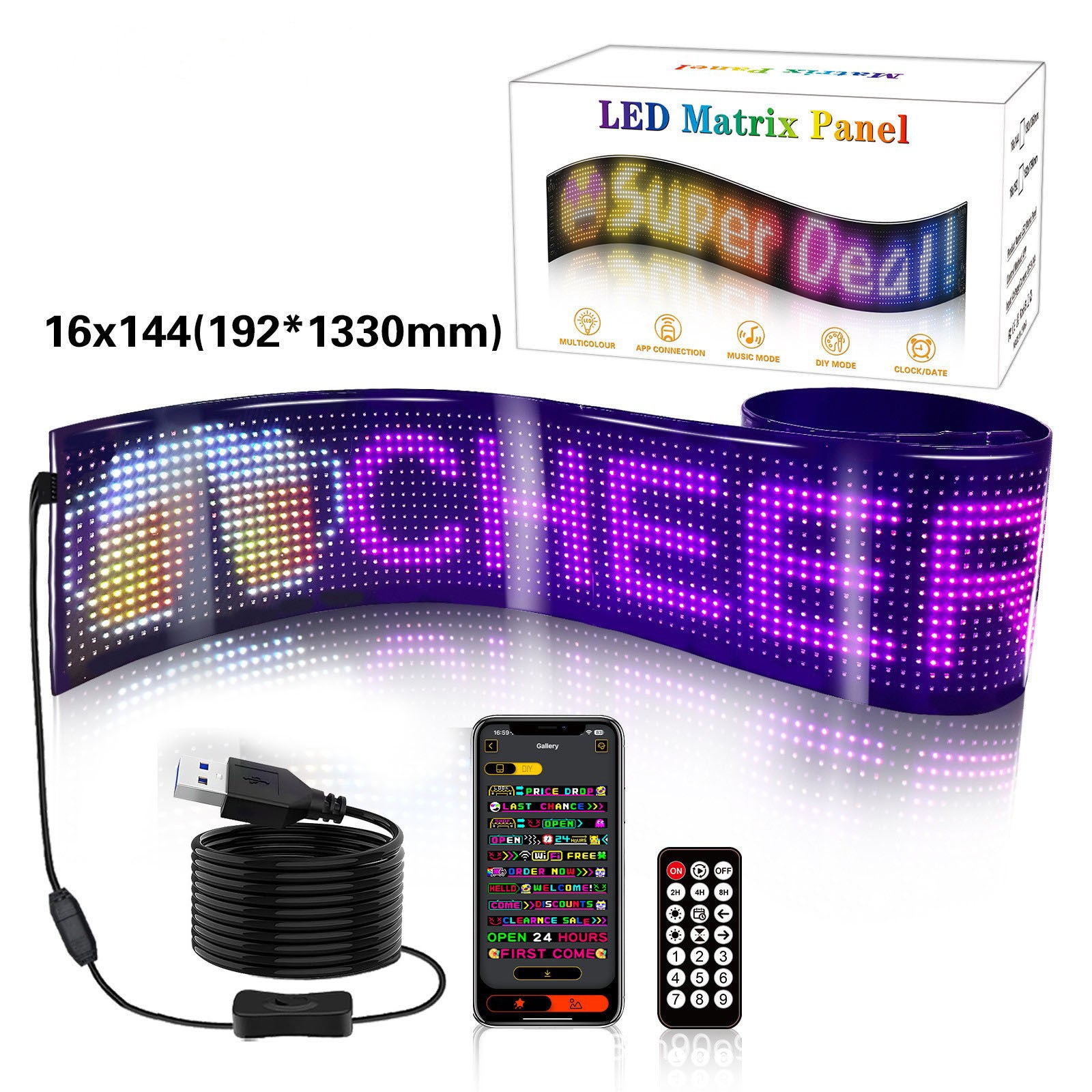 LED Matrix Display Panel