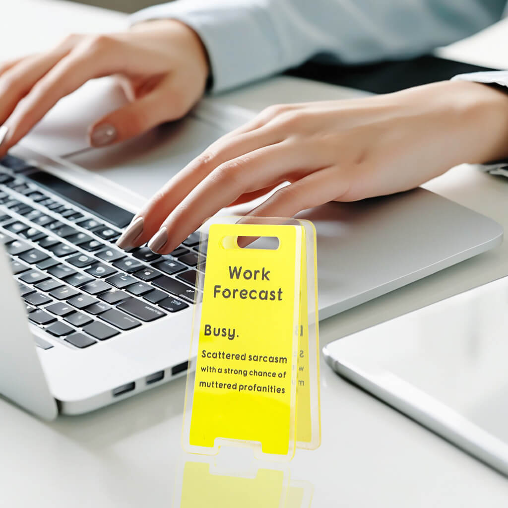 Funny Acrylic Desktop Signs