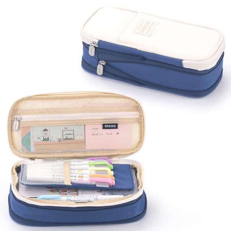 Multi-Compartment Pencil Case Pouch-DIVERSITY