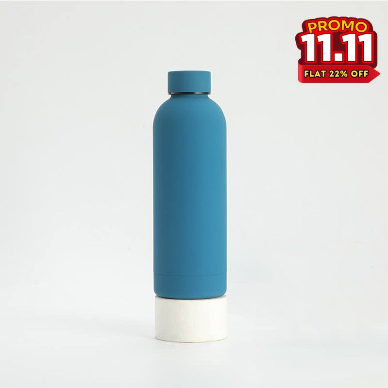 Matte Water Bottle - Blue