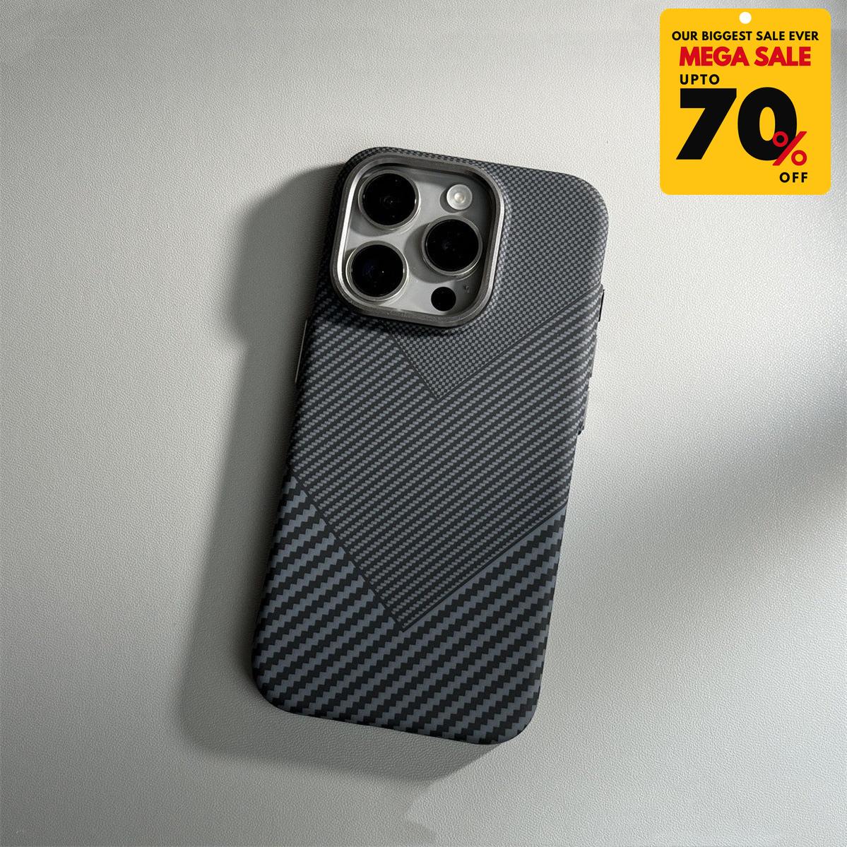 Carbon Fusion iPhone Case - Matrix Grey