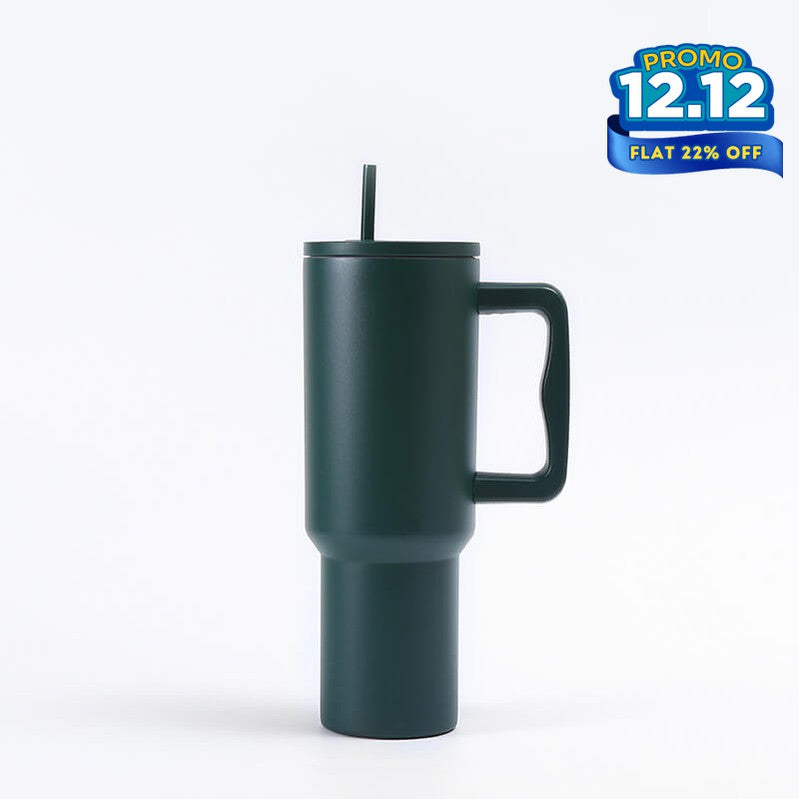 40oz Insulated Stainless Steel Tumbler - Dark Green