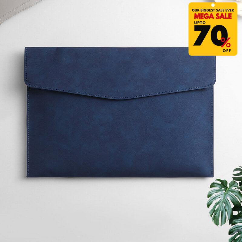 Faux Leather Document File Case