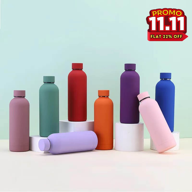 Matte Water Bottle - Green