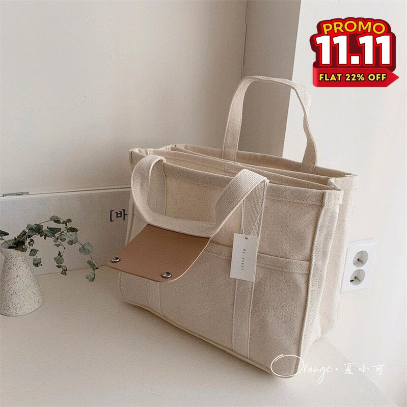 Everyday Canvas Tote Bag-DIVERSITY