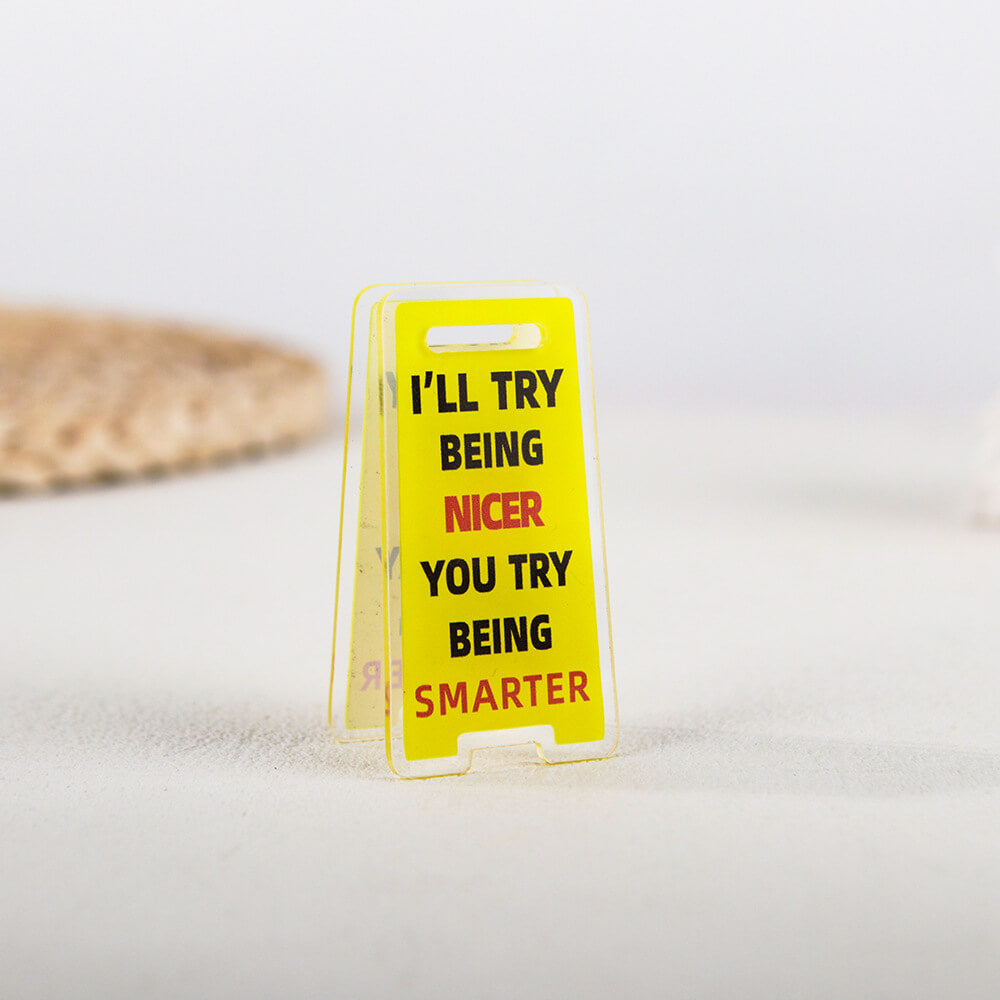 Funny Acrylic Desktop Signs