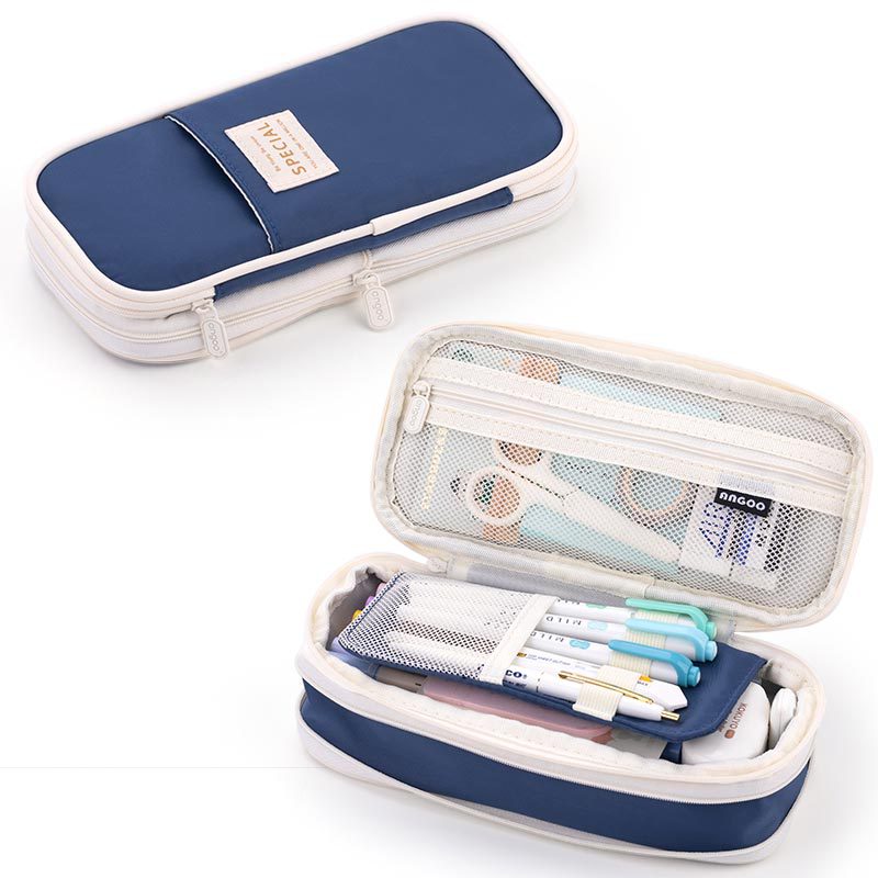 Multi-Compartment Pencil Case Pouch-DIVERSITY