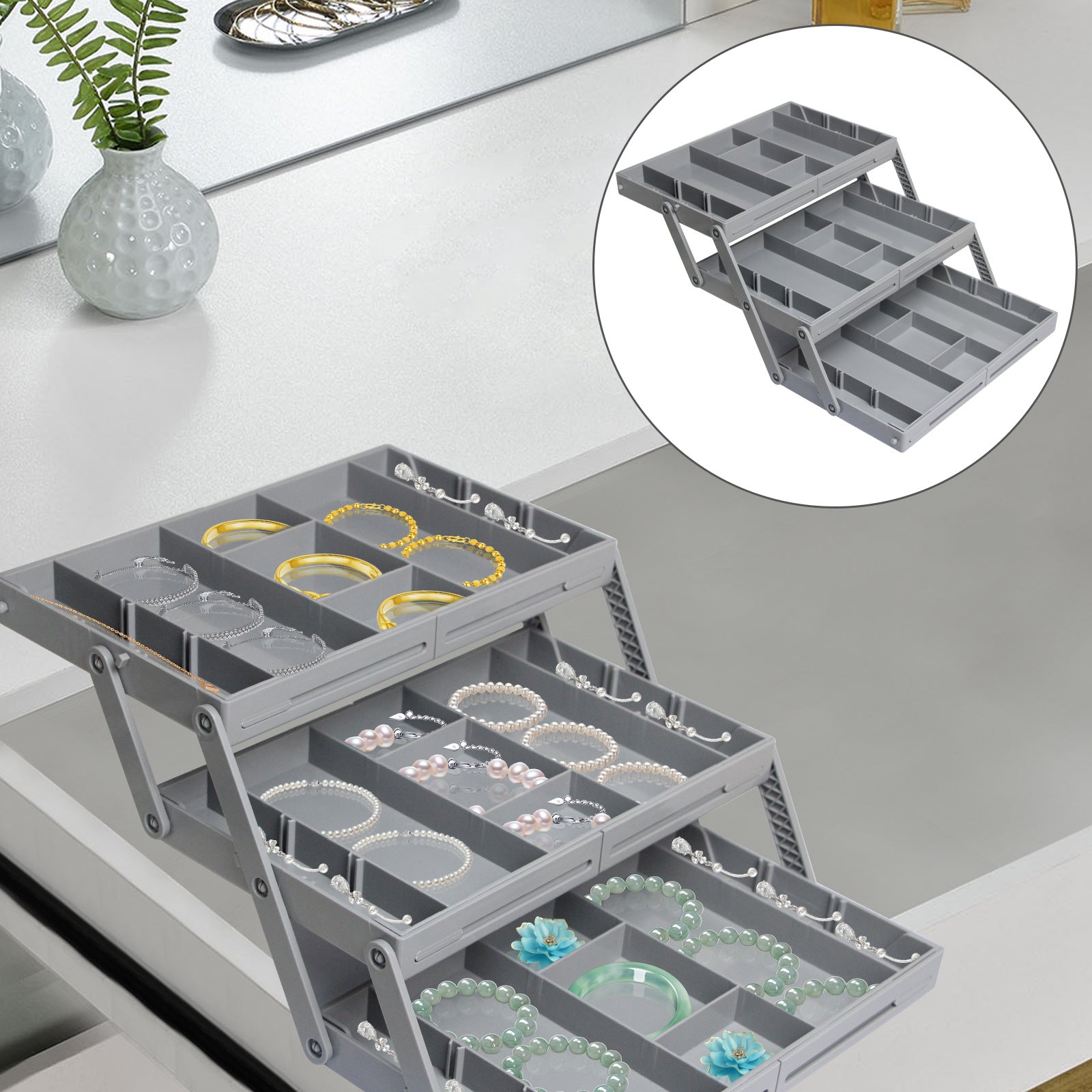 Expandable Drawer Organizer Trays