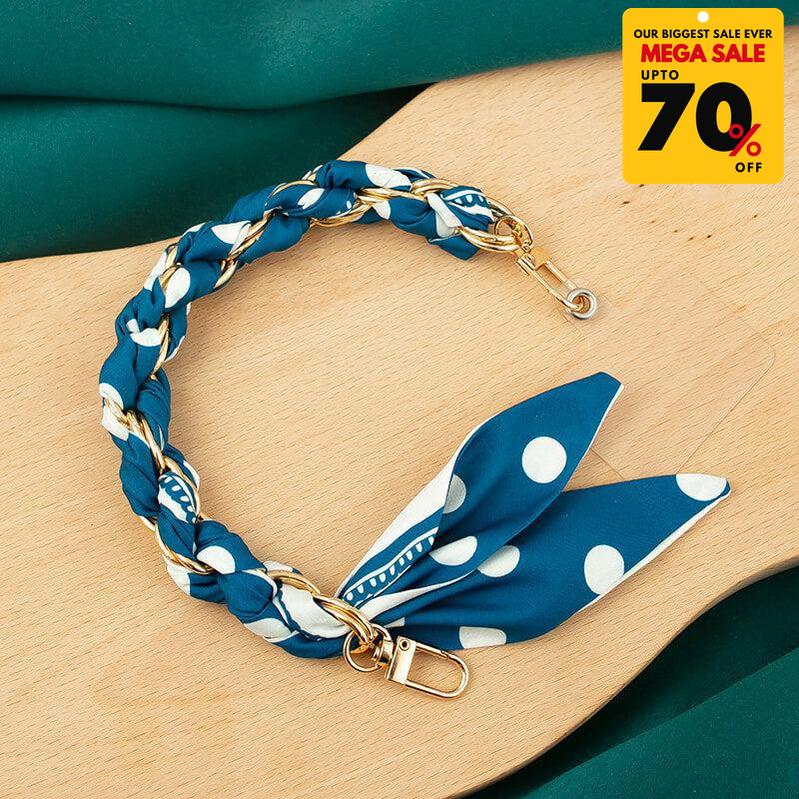 Woven Silk Scarf Mobile Bracelet-DIVERSITY