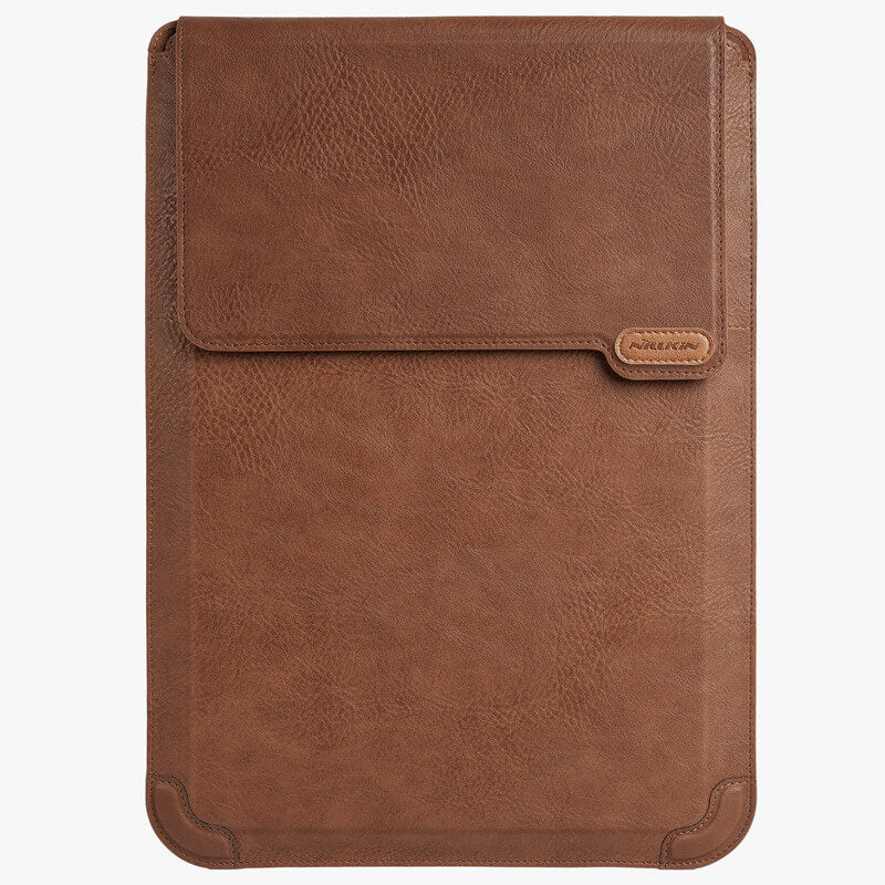 Nillkin Portable Laptop Sleeve Protector and Stand - Water Ripple Brown