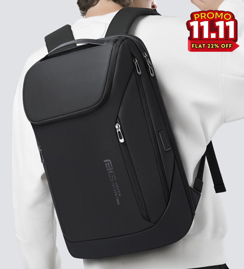 BANGE Ultimate Travel Laptop Backpack - Black-DIVERSITY